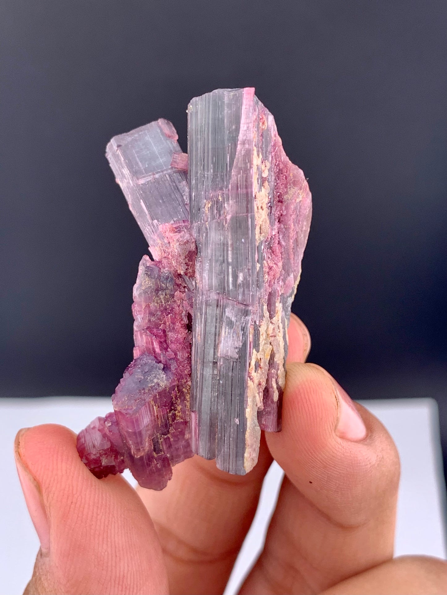 Pink Tourmaline Crystal From Afghanistan - 21 Grams
