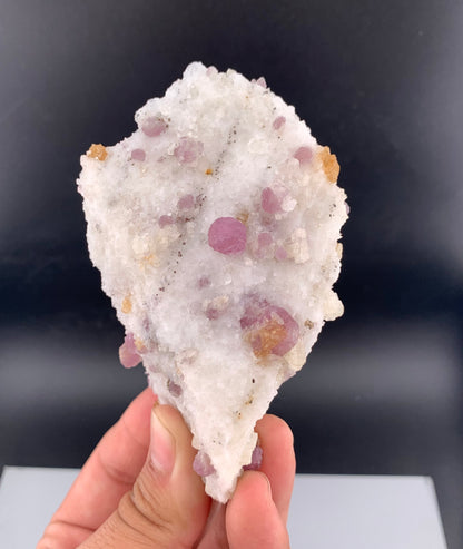 Fluorescent Pink Spinel Crystal On Matrix from Afghanistan - 210 Grams