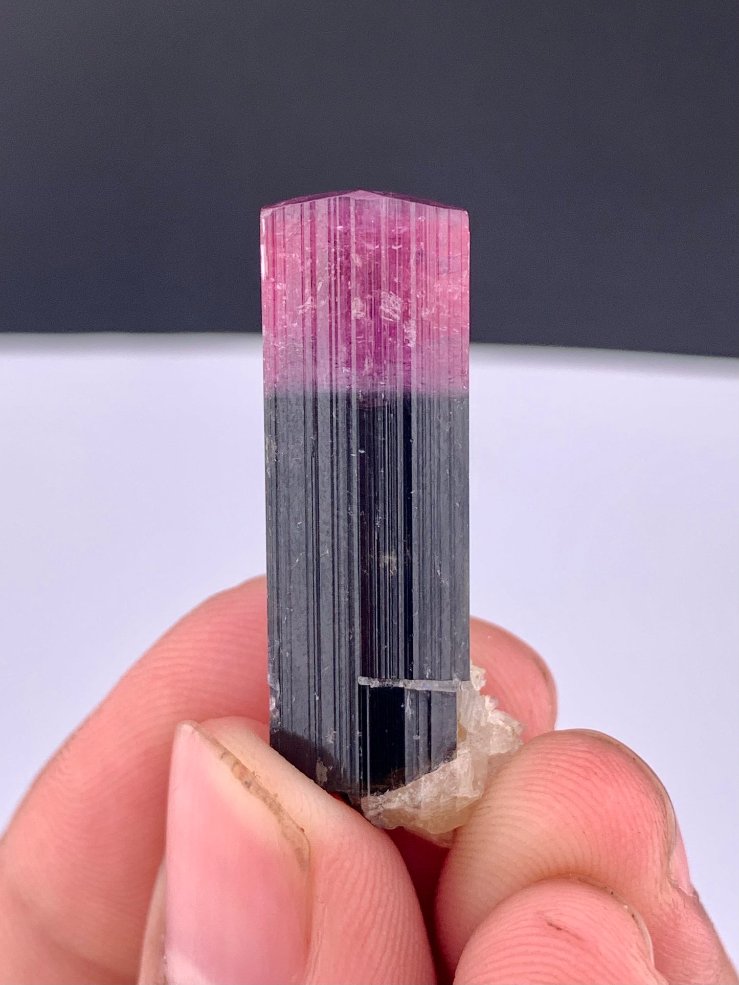 Bi-color Tourmaline Crystal From Afghanistan - 38.05 Carats