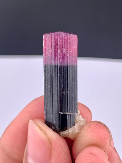 Bi-color Tourmaline Crystal From Afghanistan - 38.05 Carats
