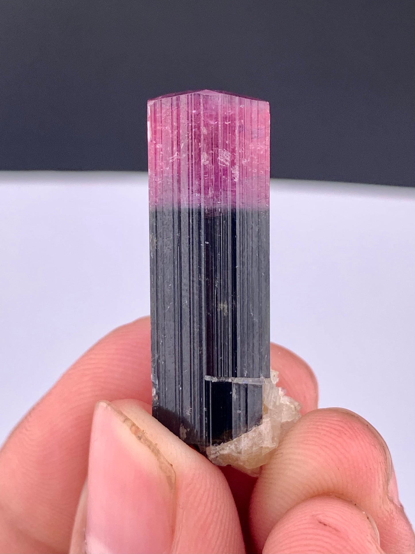Bi-color Tourmaline Crystal From Afghanistan - 38.05 Carats