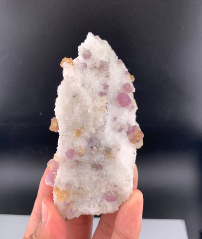 Fluorescent Pink Spinel Crystal On Matrix from Afghanistan - 210 Grams