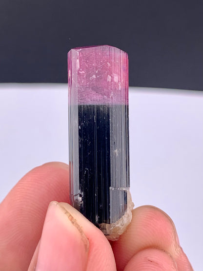 Bi-color Tourmaline Crystal From Afghanistan - 38.05 Carats
