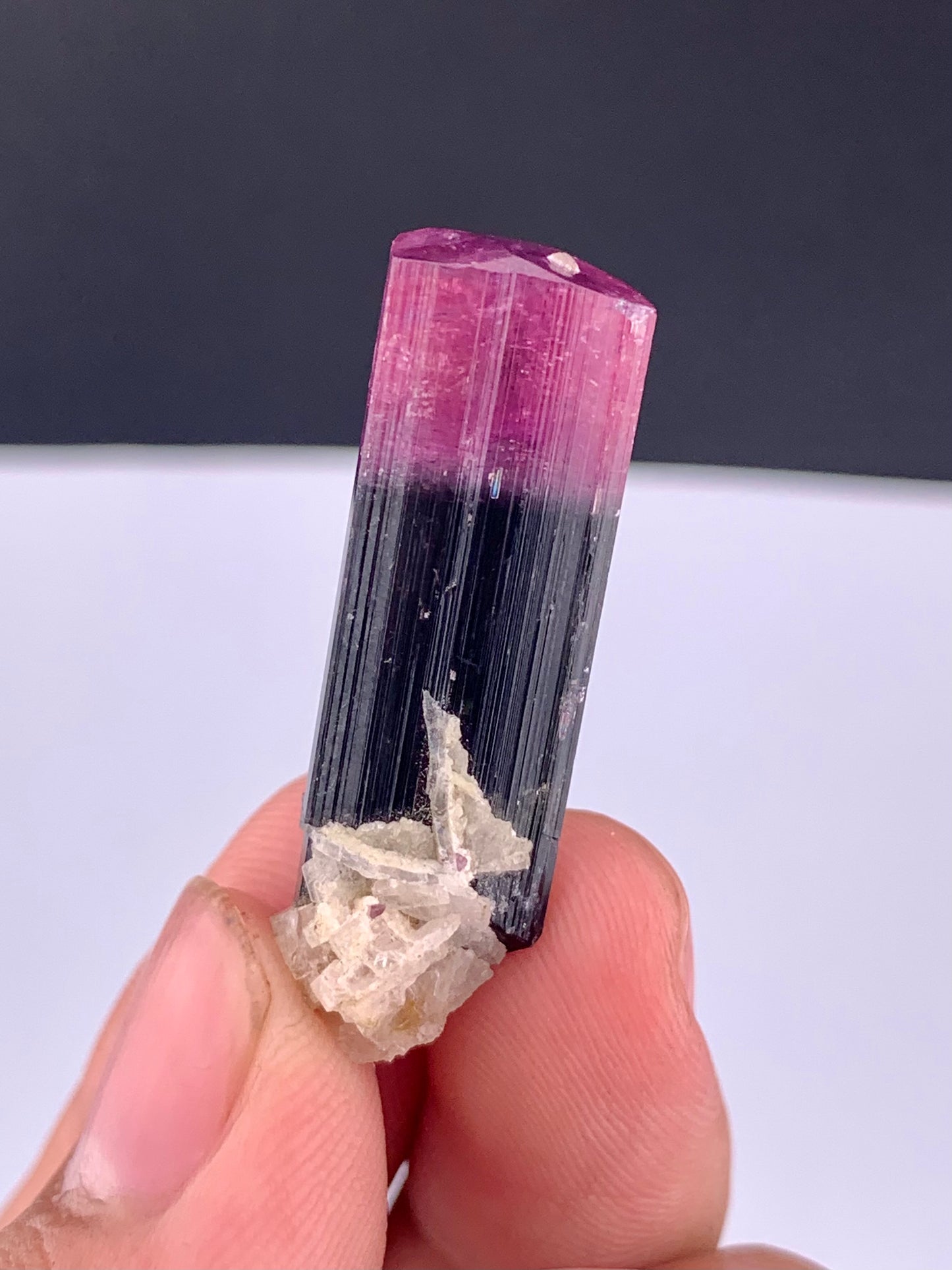 Bi-color Tourmaline Crystal From Afghanistan - 38.05 Carats