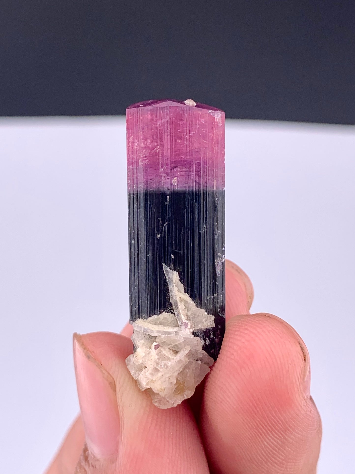Bi-color Tourmaline Crystal From Afghanistan - 38.05 Carats