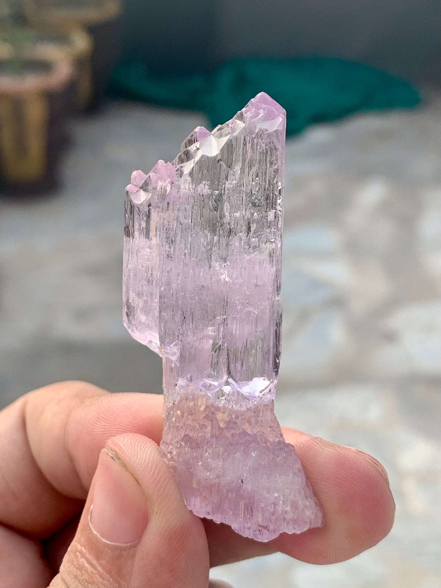 Pink Kunzite Crystal From Afghanistan - 32 Grams