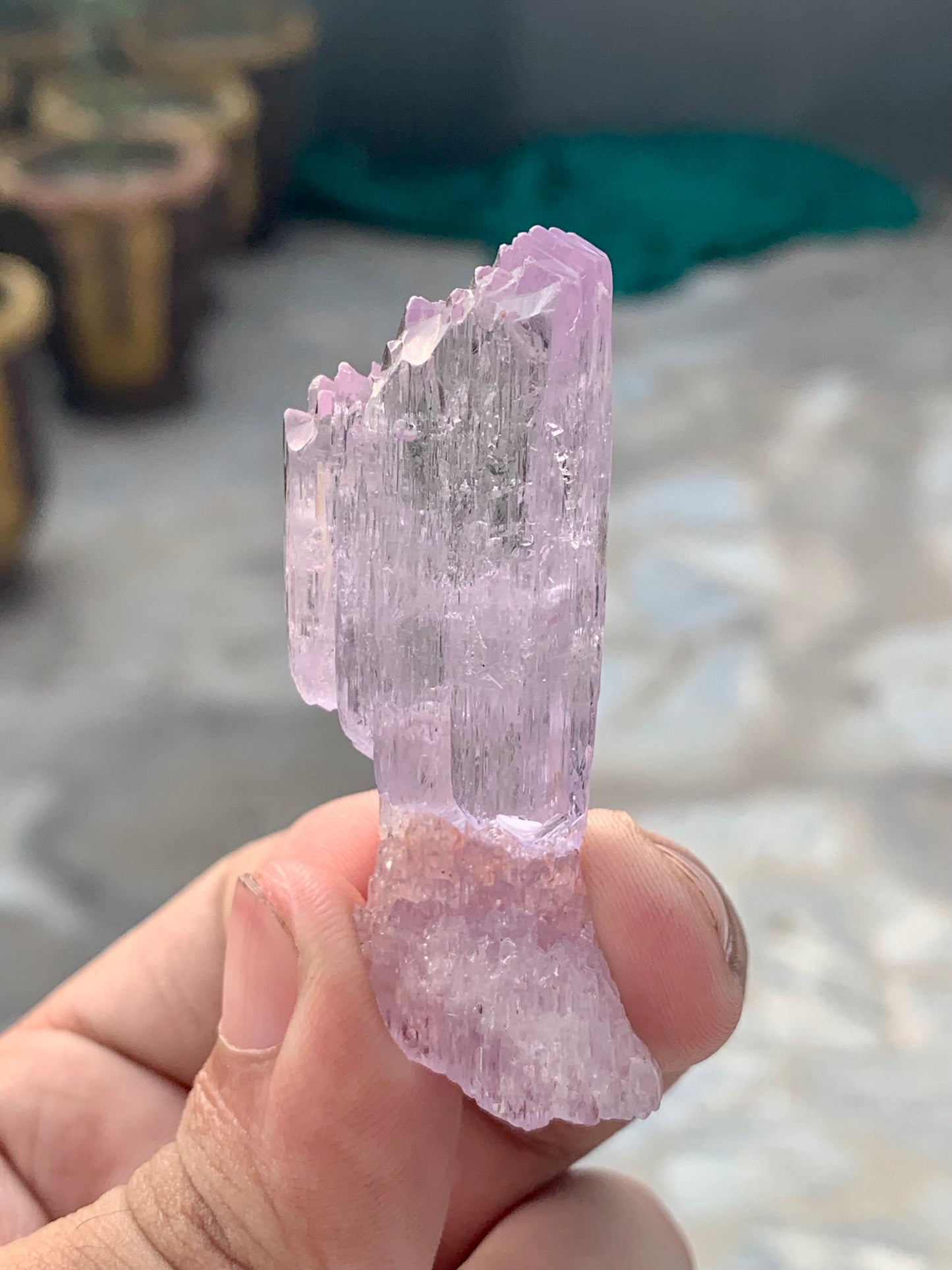 Pink Kunzite Crystal From Afghanistan - 32 Grams