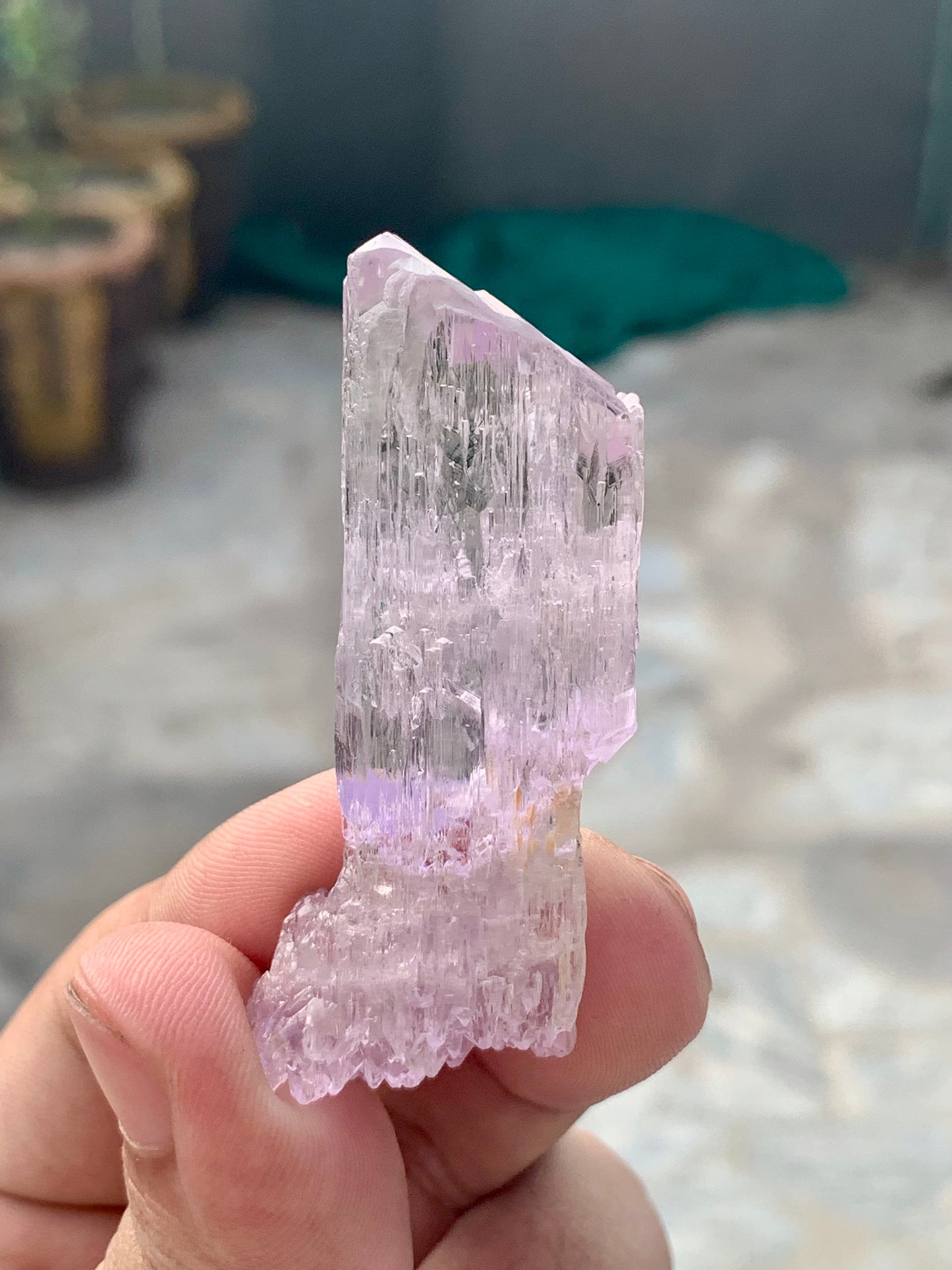 Pink Kunzite Crystal From Afghanistan - 32 Grams