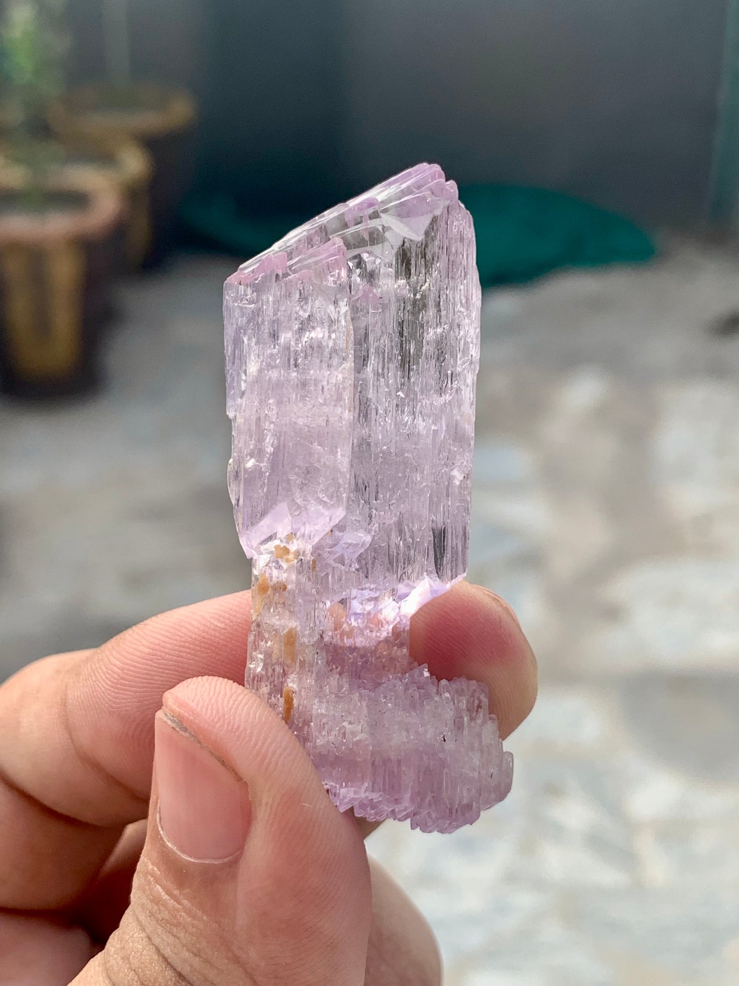 Pink Kunzite Crystal From Afghanistan - 32 Grams