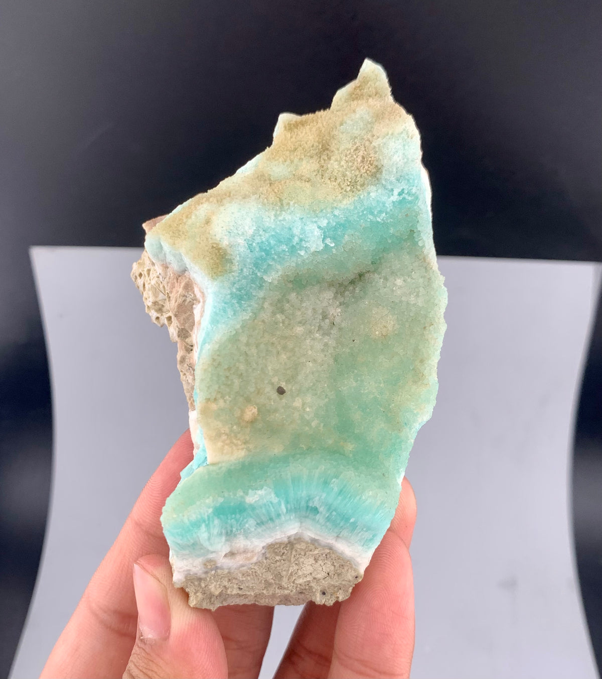 Green Aragonite Specimen From Afghanistan - 216 Grams
