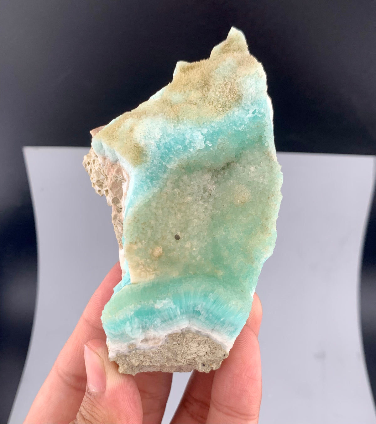 Green Aragonite Specimen From Afghanistan - 216 Grams