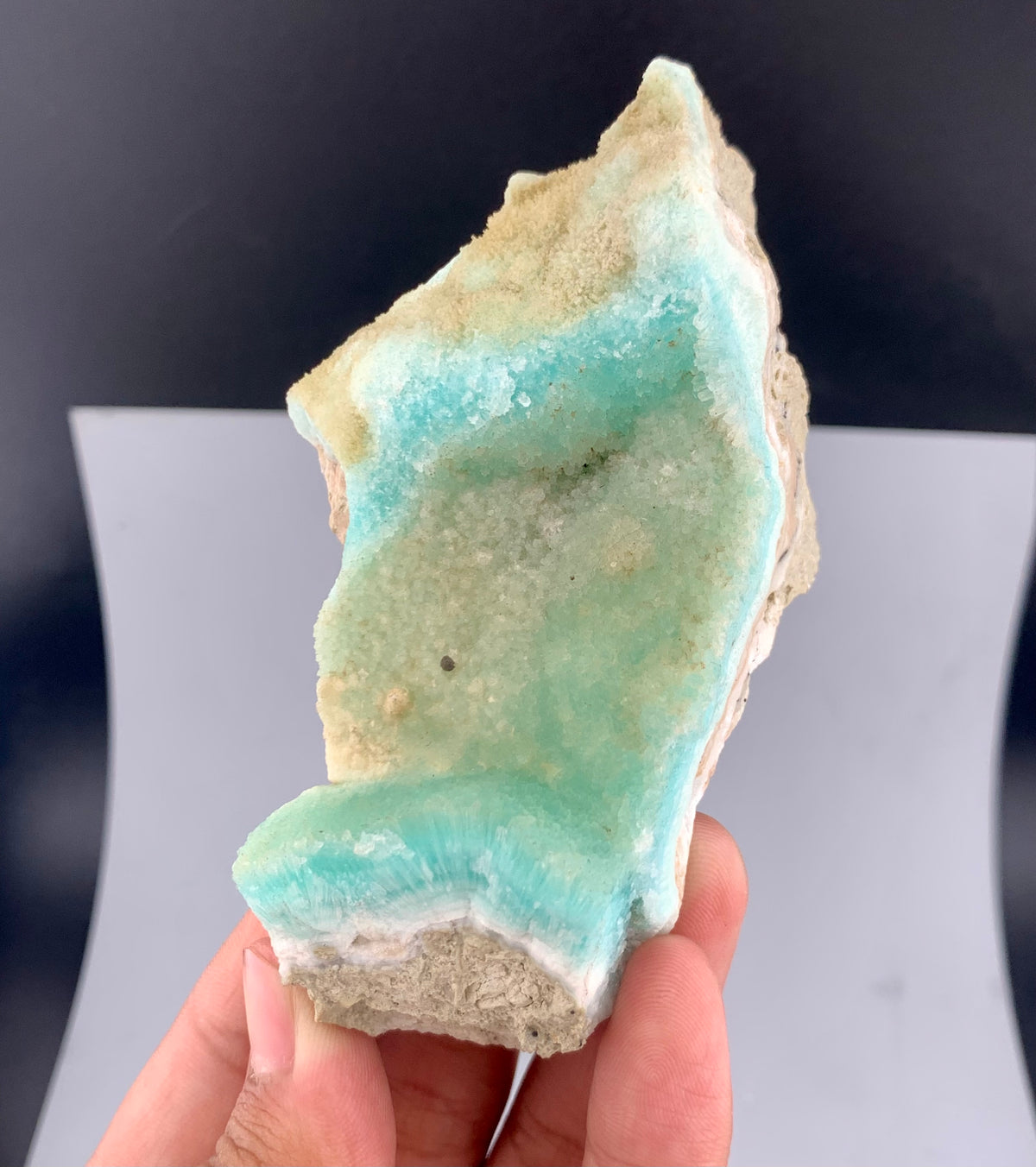Green Aragonite Specimen From Afghanistan - 216 Grams