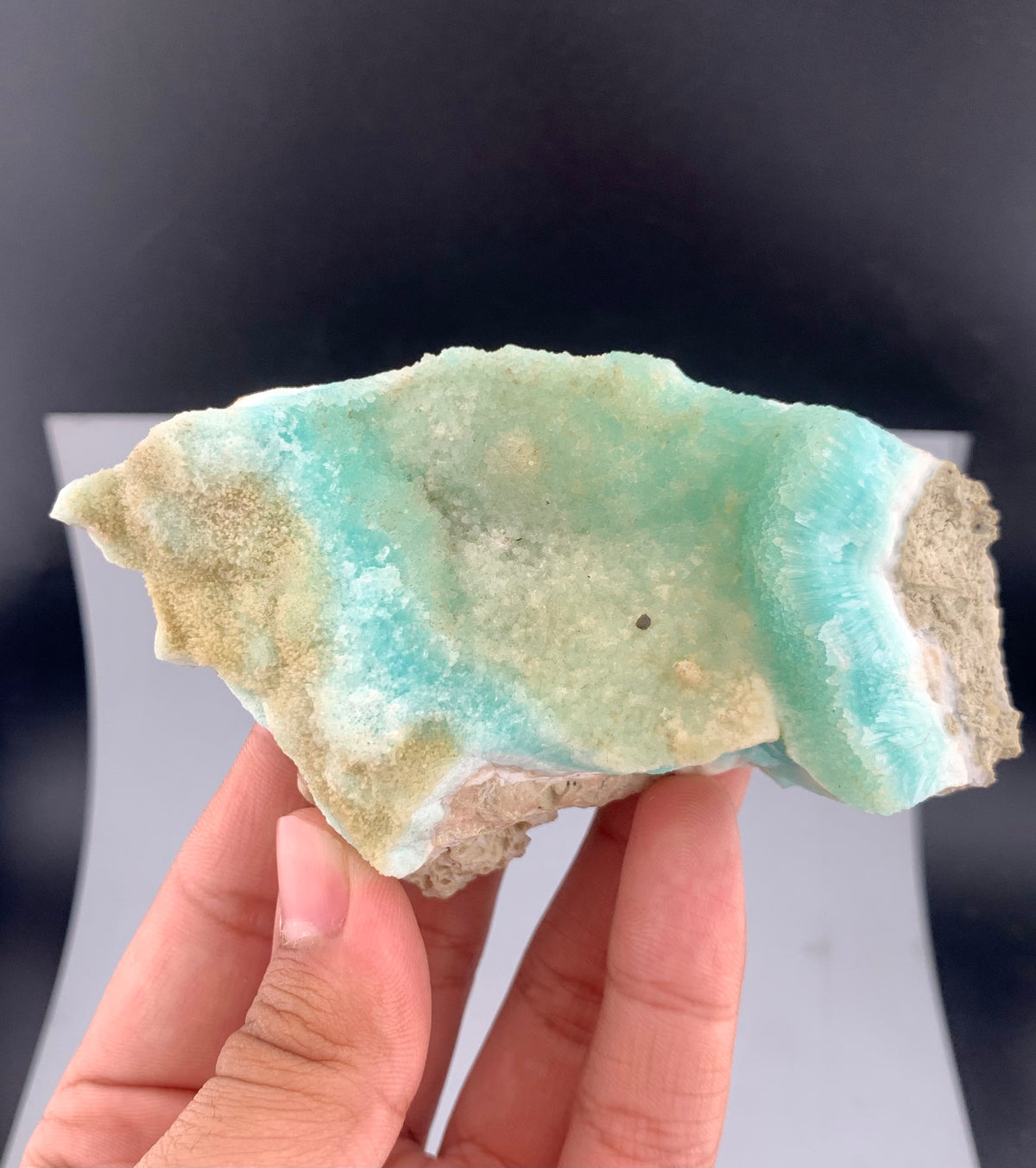 Green Aragonite Specimen From Afghanistan - 216 Grams