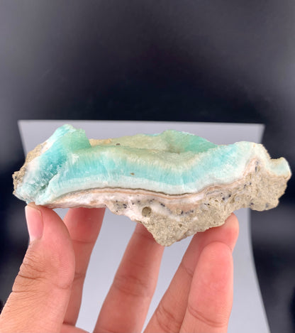 Green Aragonite Specimen From Afghanistan - 216 Grams