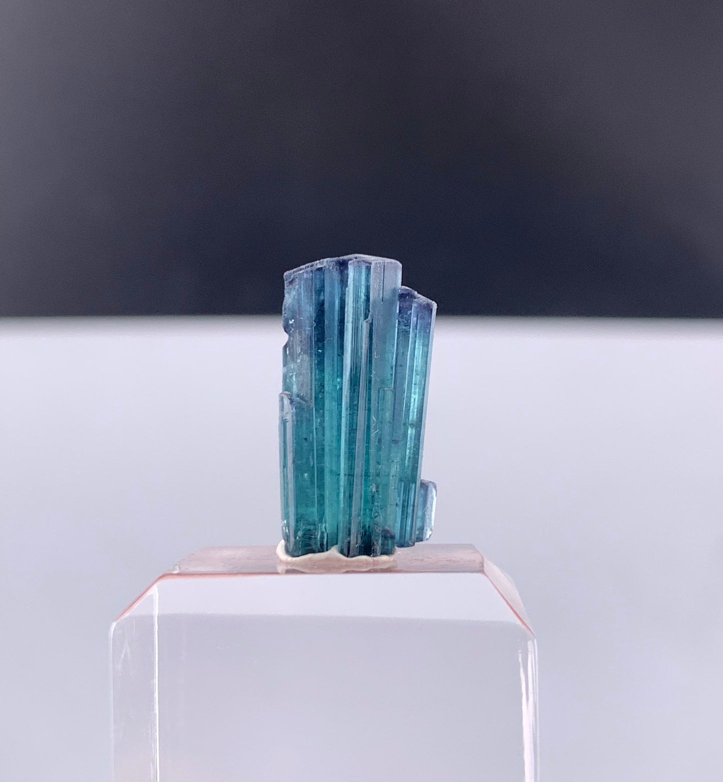 Natural  Indicolite Blue Tourmaline Crystal From Afghanistan - 11.65 Carats
