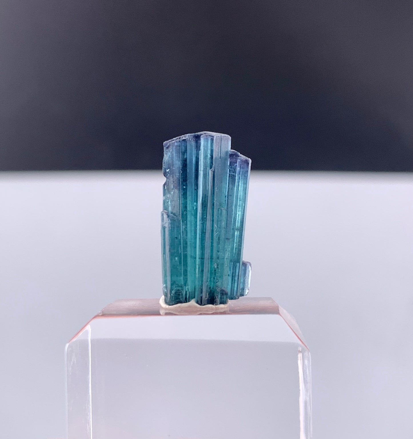 Natural  Indicolite Blue Tourmaline Crystal From Afghanistan - 11.65 Carats