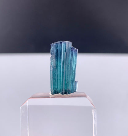 Natural  Indicolite Blue Tourmaline Crystal From Afghanistan - 11.65 Carats