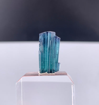 Natural  Indicolite Blue Tourmaline Crystal From Afghanistan - 11.65 Carats