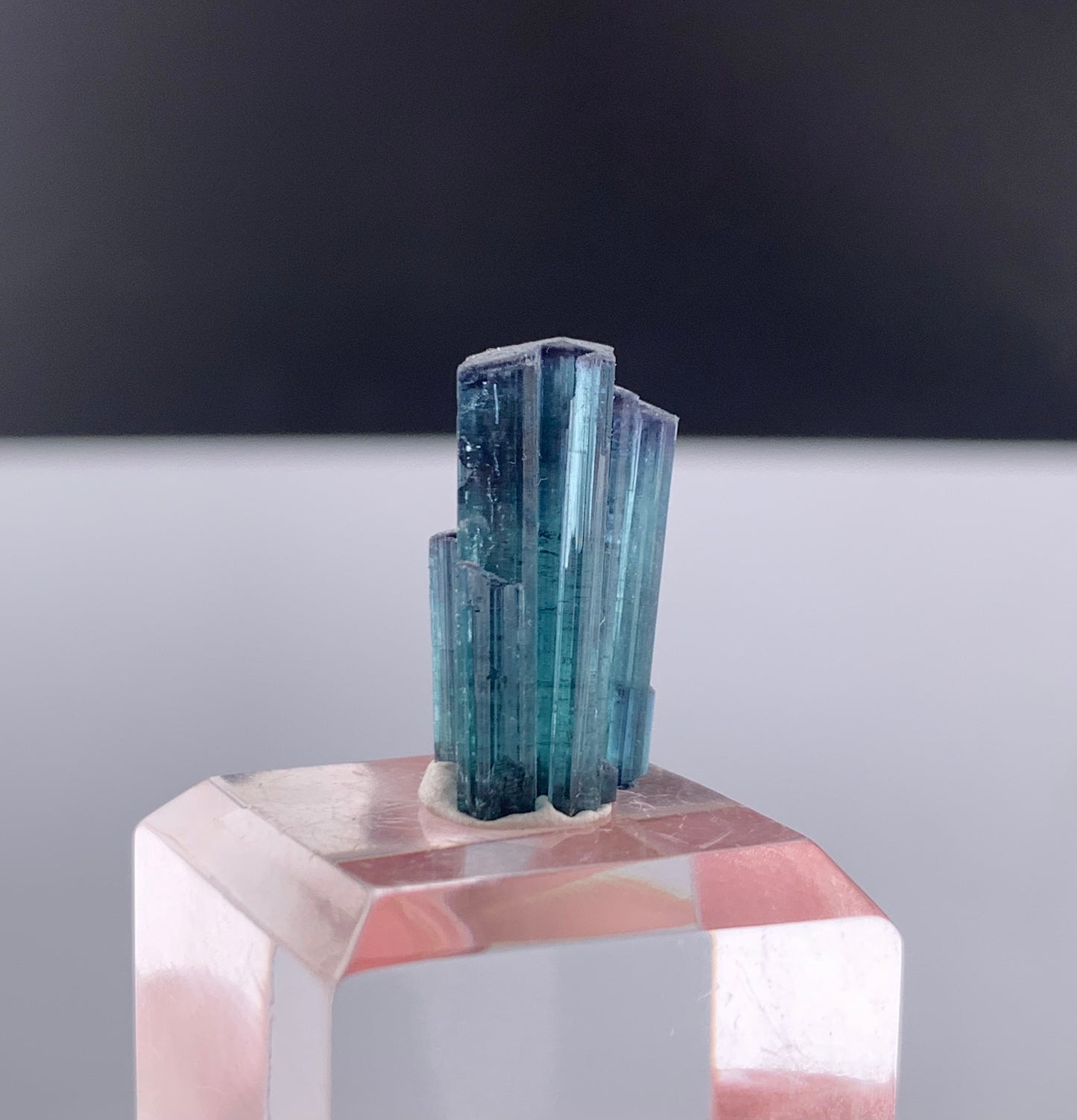 Natural  Indicolite Blue Tourmaline Crystal From Afghanistan - 11.65 Carats