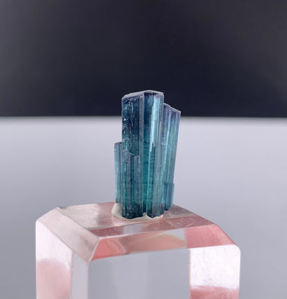 Natural  Indicolite Blue Tourmaline Crystal From Afghanistan - 11.65 Carats