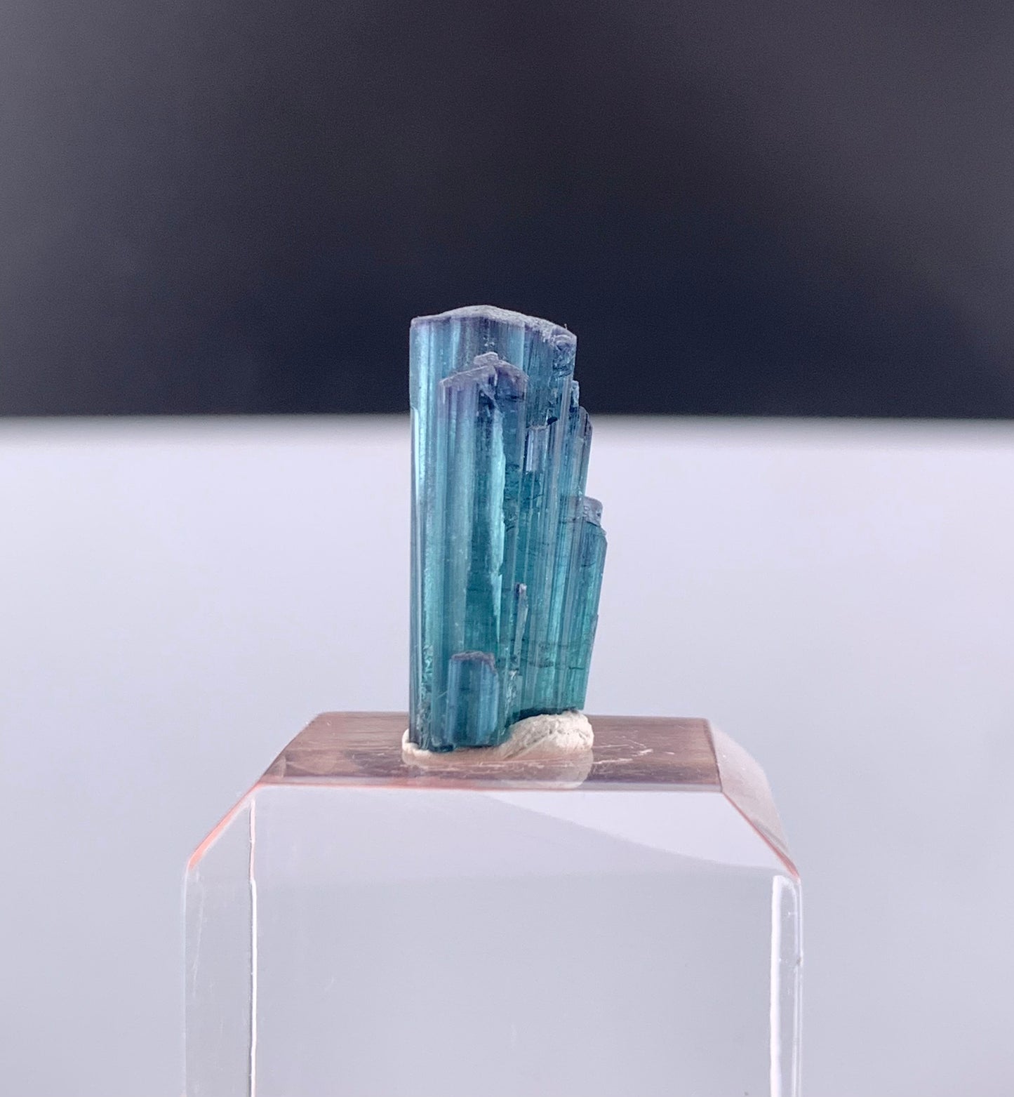 Natural  Indicolite Blue Tourmaline Crystal From Afghanistan - 11.65 Carats