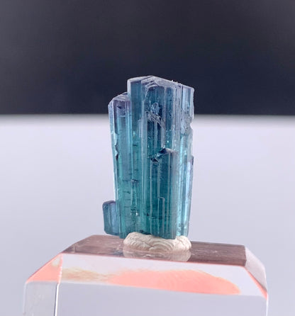 Natural  Indicolite Blue Tourmaline Crystal From Afghanistan - 11.65 Carats