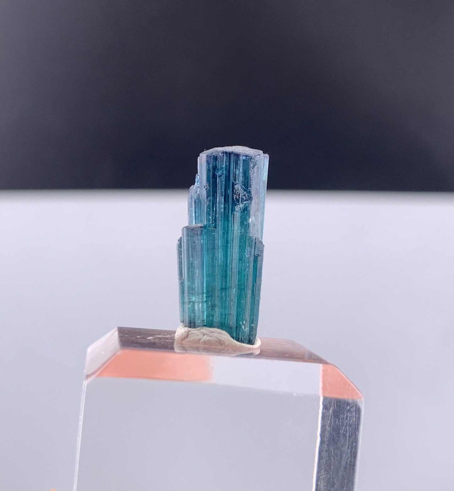 Natural  Indicolite Blue Tourmaline Crystal From Afghanistan - 11.65 Carats