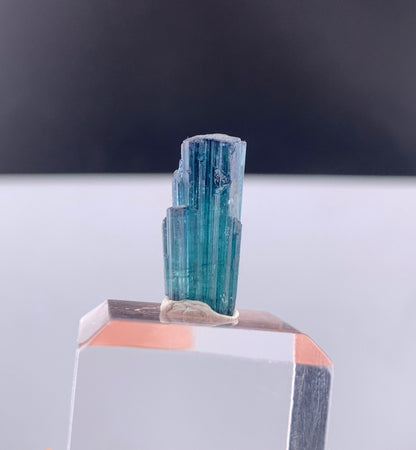 Natural  Indicolite Blue Tourmaline Crystal From Afghanistan - 11.65 Carats