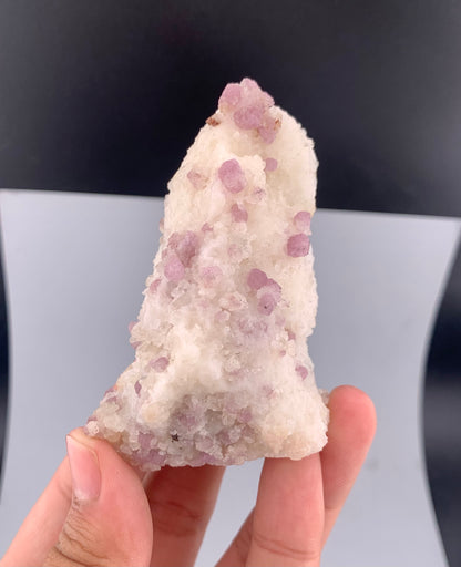 Fluorescent Pink Spinel Crystal On Matrix from Afghanistan - 125 Grams