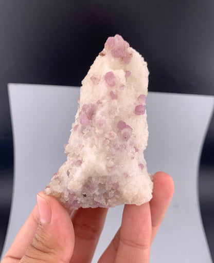 Fluorescent Pink Spinel Crystal On Matrix from Afghanistan - 125 Grams