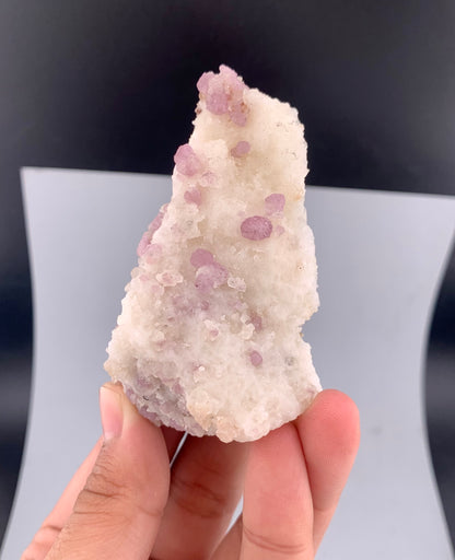 Fluorescent Pink Spinel Crystal On Matrix from Afghanistan - 125 Grams