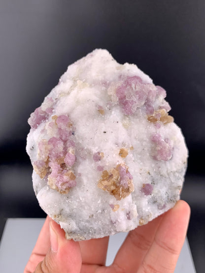 Fluorescent Pink Spinel Crystal On Matrix from Afghanistan - 301 Grams