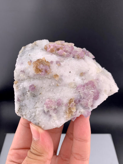 Fluorescent Pink Spinel Crystal On Matrix from Afghanistan - 301 Grams