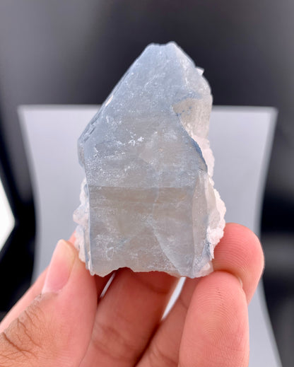 Indicolite Quartz with Mica from Afghanistan - 65 gram
