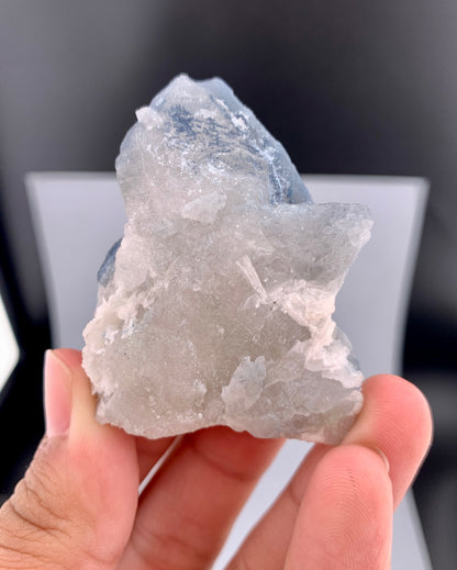 Indicolite Quartz with Mica from Afghanistan - 65 gram