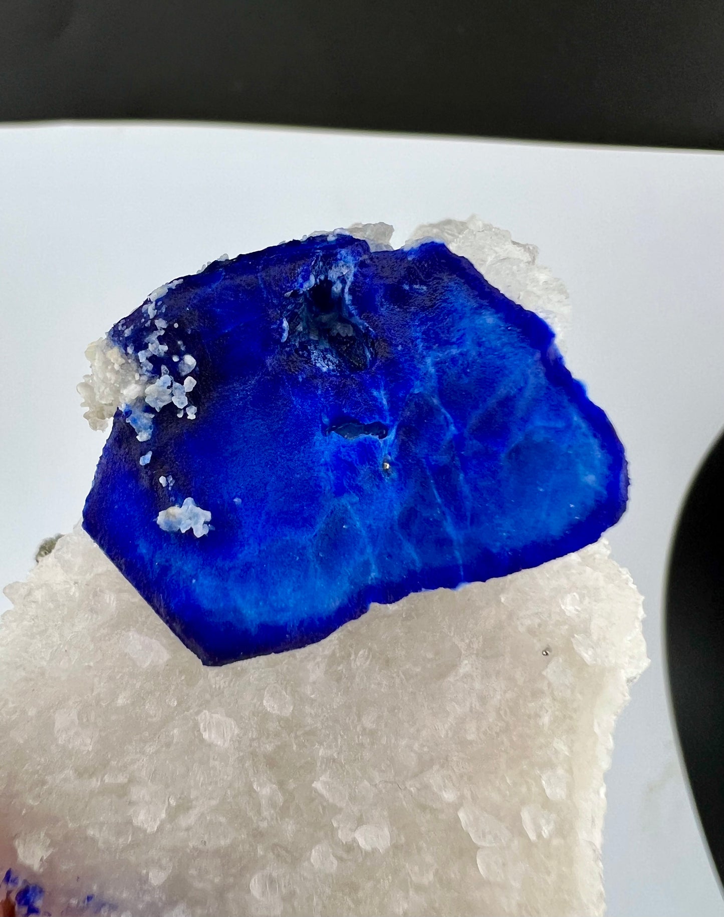 Blue Color Lazurite With Pyrite On Matrix From Afghanistan - 59 Grams