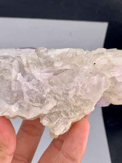 Pink Kunzite Crystal with Cleavelandite Albite And Quartz From Afghanistan - 606 Grams