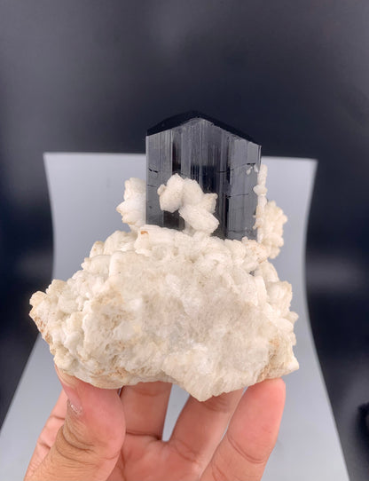 Schorl Black Tourmaline With Feldspar From Pakistan - 322 grams