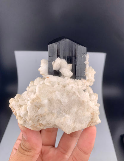 Schorl Black Tourmaline With Feldspar From Pakistan - 322 grams