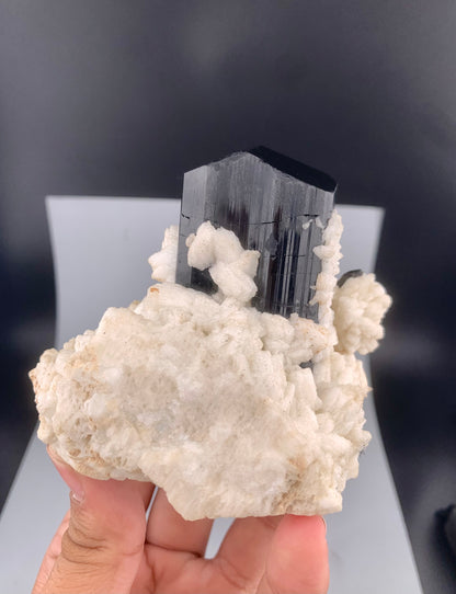 Schorl Black Tourmaline With Feldspar From Pakistan - 322 grams