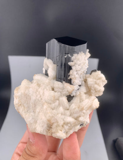 Schorl Black Tourmaline With Feldspar From Pakistan - 322 grams