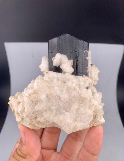 Schorl Black Tourmaline With Feldspar From Pakistan - 322 grams