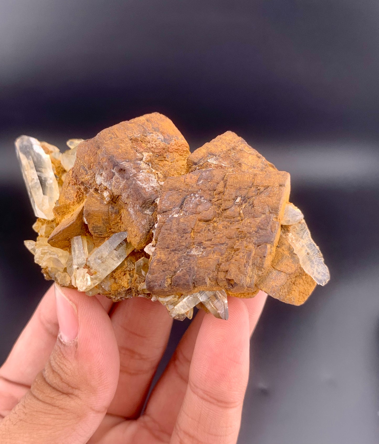Siderite With Quartz From Skardu Pakistan - 90 Grams