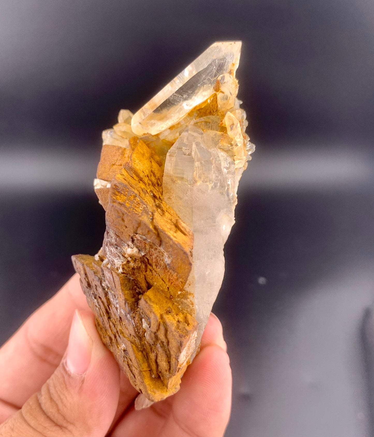 Siderite With Quartz From Skardu Pakistan - 90 Grams