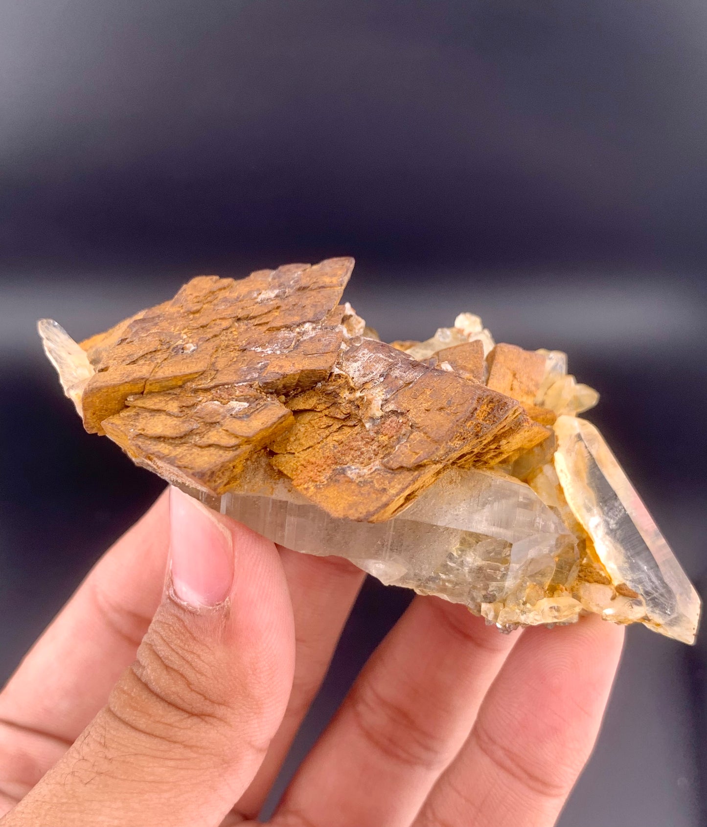 Siderite With Quartz From Skardu Pakistan - 90 Grams