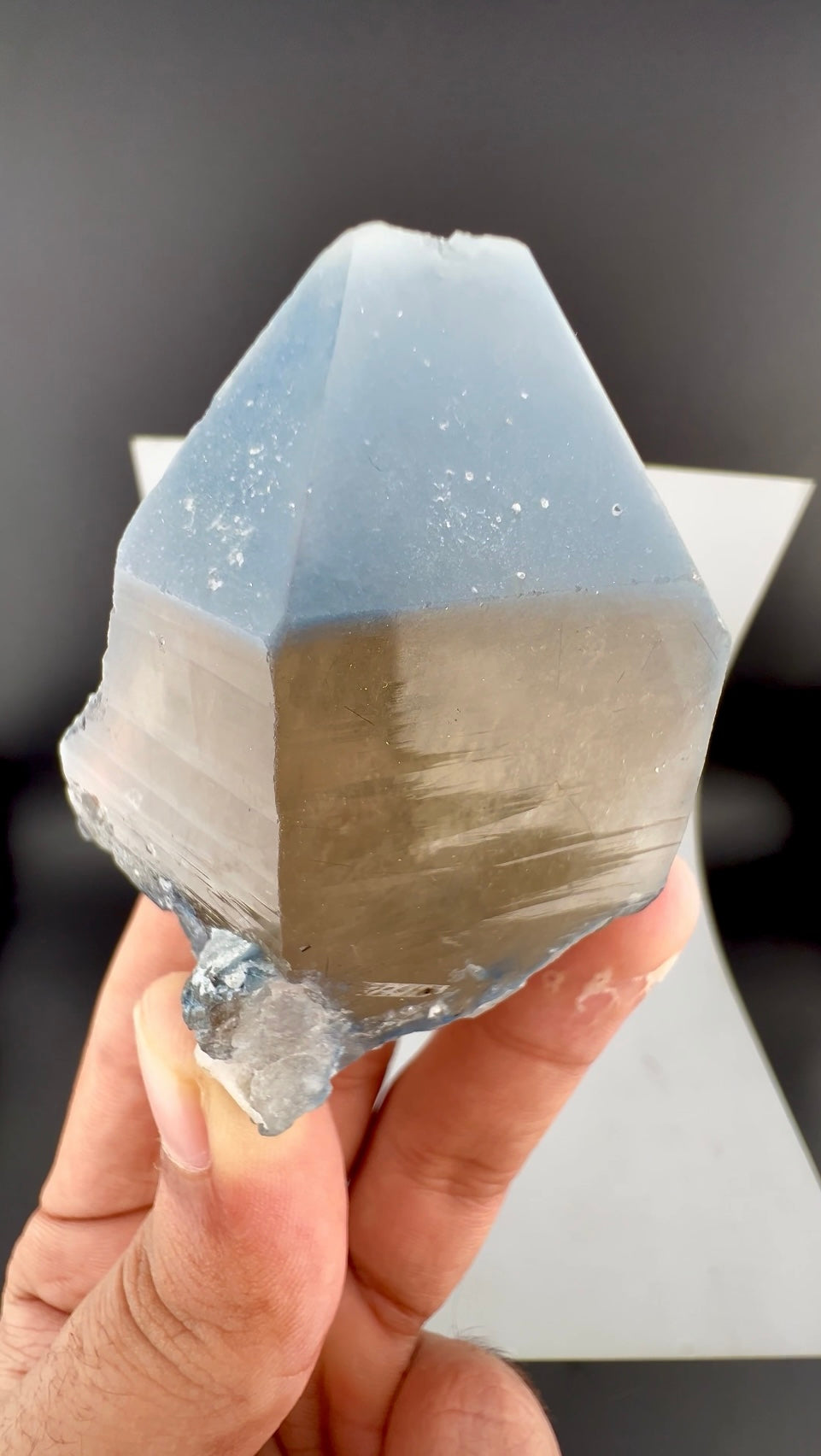 Indicolite Quartz from Afghanistan - 124 grams