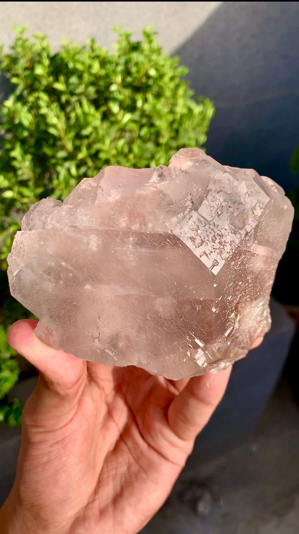 Pink Fluorite crystal With Mica, Fluorite Specimen from Pakistan - 741 Gram