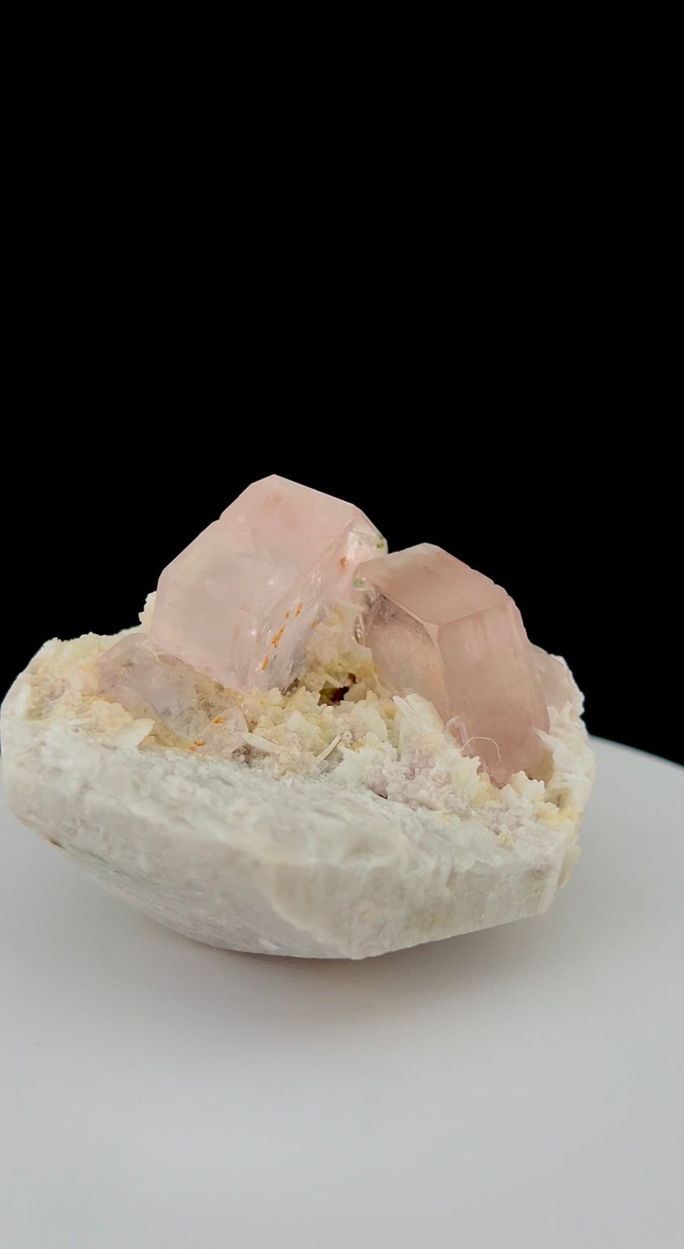 Pink Morganite, Tourmaline, Garnet, Albite on Matrix From Afghanistan - 272 gram