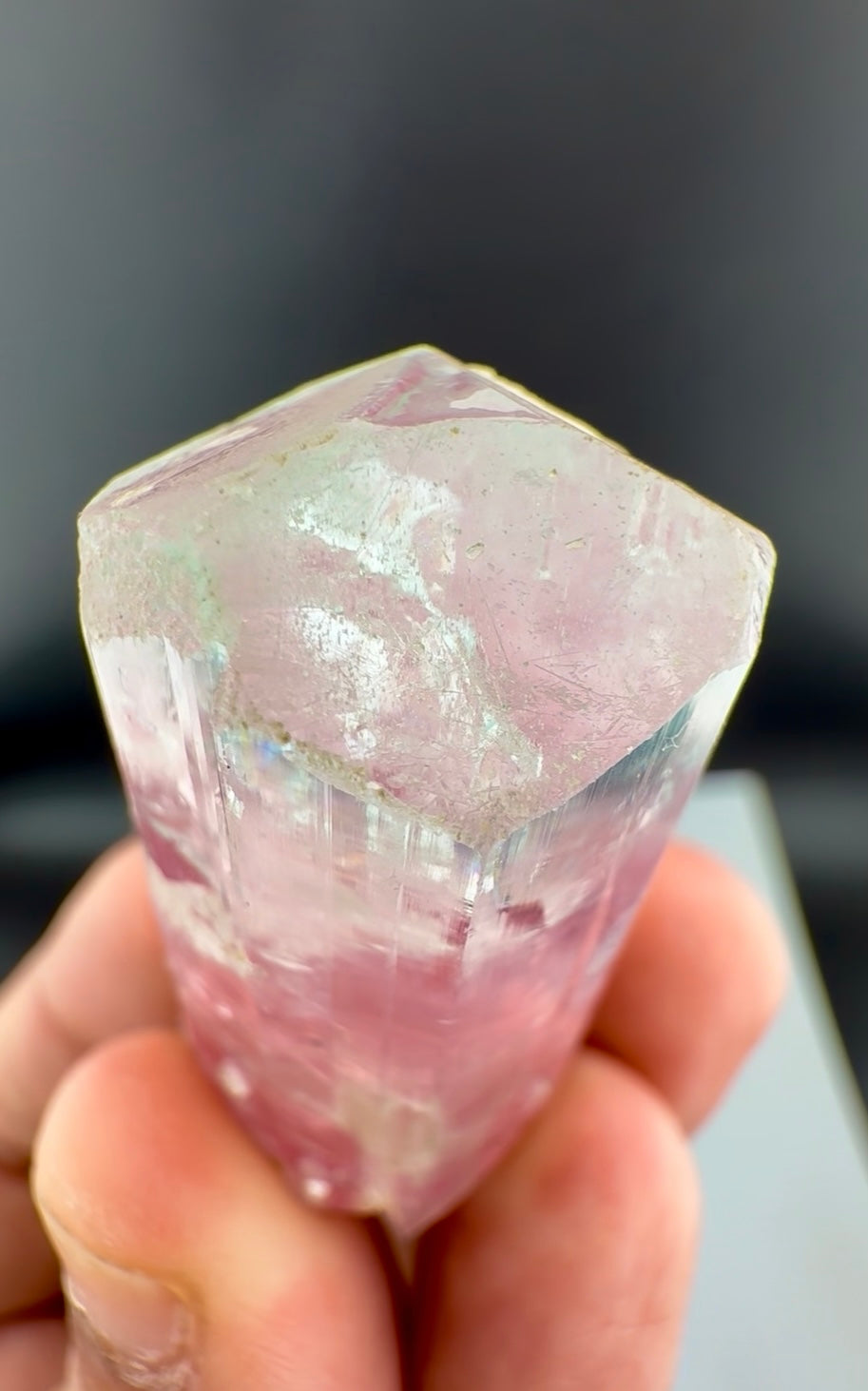 Bicolor Tourmaline Crystal from Afghanistan - 34 Grams