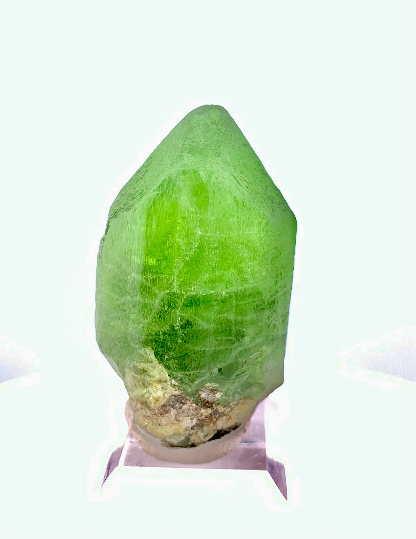 Green Peridot Crystal From Pakistan - 51 Grams